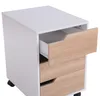 HOMCOM Rollcontainer Aktenschrank, Büroschrank mit 3 Produktbild-Vorschau 7