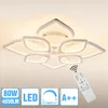 80W Blumenform LED Deckenleuchte, Modern Deckenlampe aus Produktbild-Vorschau 8