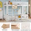 Flieks lit superposé lit d'enfant 90*200cm avec protection Voir les images du produit 8