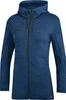 Jako Premium Basics Jas Met Kap Dames - Marine Gemeleerd  | Productafbeelding-voorbeeld 1