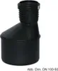 Geberit GE Silent-PP redukce, d110/90 mm, excentrická, 1 Náhled obrázku produktu 7