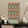 MuchoWow® Poster Blumen - Rosen - Illustration 40x60 cm - Produktbild-Vorschau 3