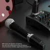 Bezdrôtový vysielač XLR, 3-pólový mikrofónový adaptér UHF Náhľad obrázku produktu 4