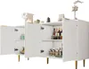 Merax Anrichte Sideboard Wohnzimmer, Kommode mit 4 Textur Produktbild-Vorschau 7