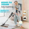 Akku Staubsauger 80000Pa/300W/65min Kabelloser Produktbild-Vorschau 2