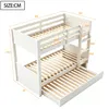 Flieks Etagenbett 90x200cm mit Ausziehbett 90x190cm, Kinder Produktbild-Vorschau 4