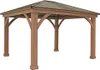 Westmann Holz Pavillon Devon 1214 Natur 427x366x317 cm Produktbild-Vorschau 1