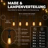 Evura Goods Lichterkette für Außen – LED String Light – 30 Produktbild-Vorschau 5