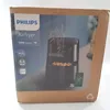 The image shows the front of a cardboard box for a Philips Airfryer 5000 Series. Produktbild-Vorschau
