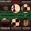 APEQi® Premium Schach - Schachspiel Holz hochwertig Produktbild-Vorschau 5