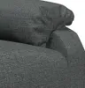 Close-up shot of a dark gray fabric couch. Produktbild-Vorschau