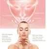 A woman's face is shown with a diagram of a face overlayed, illustrating facial contouring and lifting effects. Text lists benefits. Anteprima dell’immagine prodotto