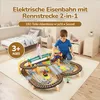 Kolejka elektryczna z torem wyścigowym 2w1 - 192-elementowy Podgląd zdjęcia produktu 2