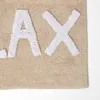 HOMESCAPES Relax Badematte beige 50 x 80 cm – Badvorleger Produktbild-Vorschau 2