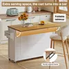 Carrello da portata Flieks con piano di lavoro estraibile, Anteprima dell’immagine prodotto 6