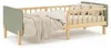 Cadre de lit 90x200 cm Lit enfant Vert Lit en bois Pin Voir les images du produit 13