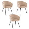 HOME DELUXE - Chaise rembourrée ARIA - 3 pièces, couleur : Voir les images du produit 1