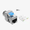 kwmobile 24x Keystone Modul für CAT 8 Kabel - 40 Gbit/s Produktbild-Vorschau 5