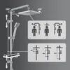 JOHO Regendusche Duschset ohne Armatur, Edelstahl Produktbild-Vorschau 4
