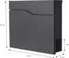 ML-Design Briefkasten mit Zeitungsfach, 37x37x11 cm, Produktbild-Vorschau 6