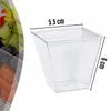 Dessertbecher 60 ml 50 Stück Mit Löffeln Transparent Produktbild-Vorschau 5