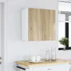 vidaXL Hängeschrank Sonoma-Eiche 60x31x60 cm Holzwerkstoff Produktbild-Vorschau 2