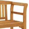 vidaXL Zahradní lavice 114 cm z masivního dřeva akácie Náhled obrázku produktu 4