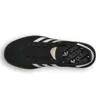 A top-down view of a black Adidas Handball Spezial J sneaker. Voir les images du produit
