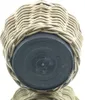 VAN DER LEEDEN DRYPOT® Rattan Pflanzkübel Grau Ø 25 cm - Produktbild-Vorschau 3