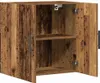 vidaXL Wandschrank Altholz 60 x 31,5 x 60 cm Holzwerkstoff Produktbild-Vorschau 3