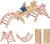 AIYAPLAY 8 v 1 Montessori prolézačka vnitřní dřevěný Náhled obrázku produktu 1