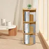 Drehbares Bücherregal - Turmregal mit 3 Ebenen - Drehbar Produktbild-Vorschau 2