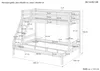 Letto a castello stabile a due piani 90x200 e 140x200 in Anteprima dell’immagine prodotto 2