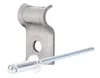 Alberts 50 x Spanndrahthalter Edelstahl mit Schraube 26 mm Produktbild-Vorschau 3