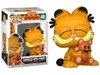 A Funko Pop! vinyl figure of Garfield holding his teddy bear, Pooky, displayed next to its packaging. Anteprima dell’immagine prodotto