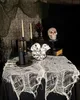 Beiger Halloween Deko Stoff im Fetzen-Look 300 x 75 cm Produktbild-Vorschau 1