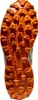 Sohle des Trailrunning-Schuhs "Mutant" von La Sportiva; orangefarbene Gummisohle mit tiefem Profil. Náhled obrázku produktu