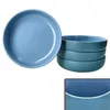 Ritzenhoff 4x Jasper Suppenteller 610ml Ozeanblau Steingut Produktbild-Vorschau 2