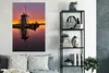 MuchoWow® Poster Windmühlen - Horizont - Nacht 80x120 cm - Produktbild-Vorschau 4