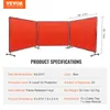VEVOR Écran de soudage avec cadre, 6' x 8' Écran de rideau Voir les images du produit 7