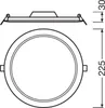 LEDVANCE DL SLIM DN 210 18 W 3000 K WT, 1 Glühbirne(n), Produktbild-Vorschau 4