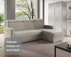 LIKMA Marineblau Ecksofa Mako 213x165 cm mit Schlaffunktion Produktbild-Vorschau 9