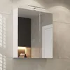 Planetmöbel Spiegelschrank 60cm Weiß, Badezimmerschrank mit Produktbild-Vorschau 2