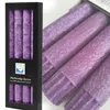 Stearin Stabkerze Set - violett Produktbild-Vorschau 7