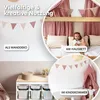 Handgemachte Wimpelkette für Kinderzimmer aus Musselin Produktbild-Vorschau 2