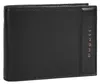 bugatti porte-monnaie Nome Wallet With Flap + Zip Black Voir les images du produit 18