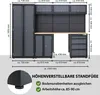 Werkstattwand 13-tlg. modulares Werkstattschranksystem aus Produktbild-Vorschau 3