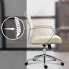 Bürostuhl Oakland Stoff creme Produktbild-Vorschau 5