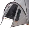 Campingzelt Doppellagig Kuppelzelt Grau 3 Personen Produktbild-Vorschau 4