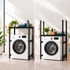 Relaxdays Waschmaschinenregal, HxBxT: 120 x 90 x 60 cm, 1 Produktbild-Vorschau 5